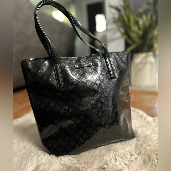 Kate Spade patent tote - Picture 1 of 10